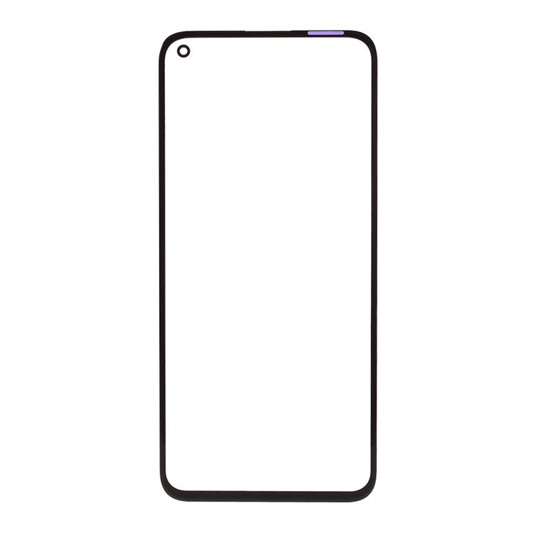 OEM Screen Glass Lens Repair Part for Huawei nova 7 5G - Black