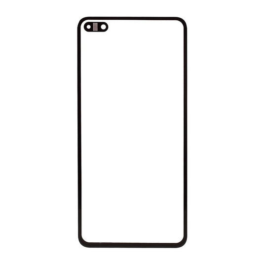 OEM Screen Glass Lens Replacement Part for Huawei P40 - Black