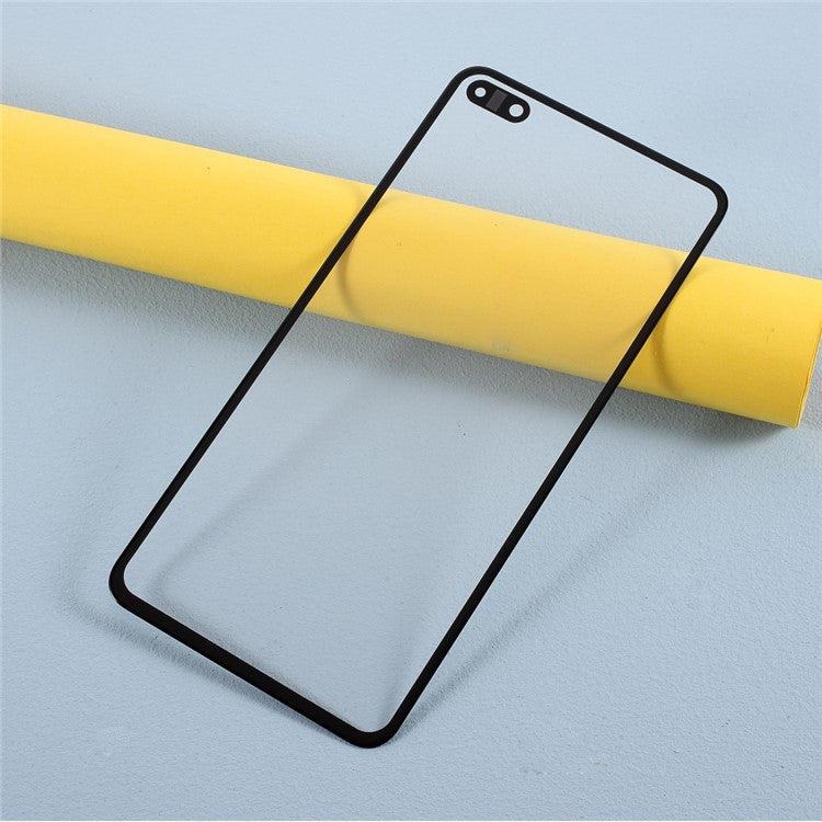 OEM Screen Glass Lens Replacement Part for Huawei P40 - Black