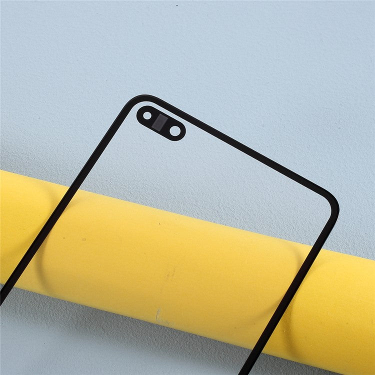 OEM Screen Glass Lens Replacement Part for Huawei P40 - Black