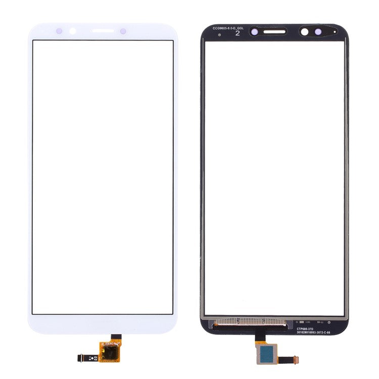 Replace Part for Huawei Y7 2018 / Huawei Enjoy 8 Digitizer Touch Screen Glass - White
