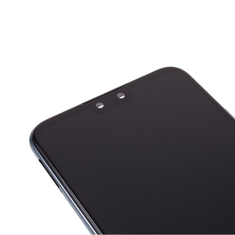 LCD Screen Display Digitizer Assembly with Frame (Without Logo) for Huawei Y9 (2019) / Enjoy 9 Plus - Black