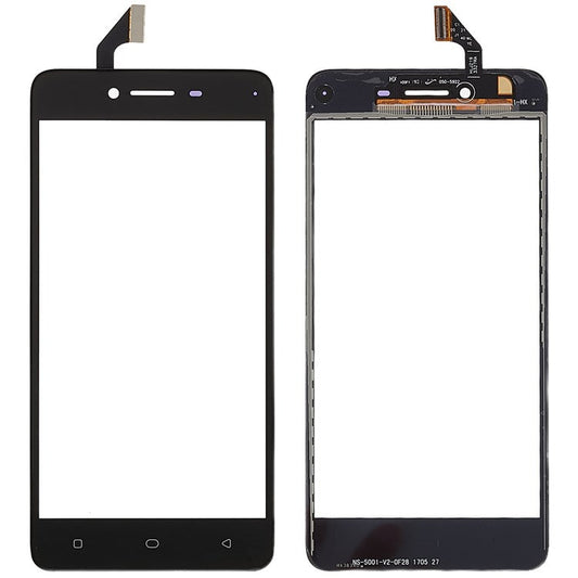 For Oppo A37 Digitizer Touch Screen Glass Replacement Part (without Logo) - Black