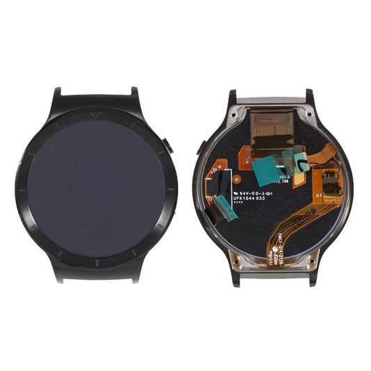 OEM LCD Screen and Digitizer Assembly with Frame for Huawei Watch 2015 1.4" - Black