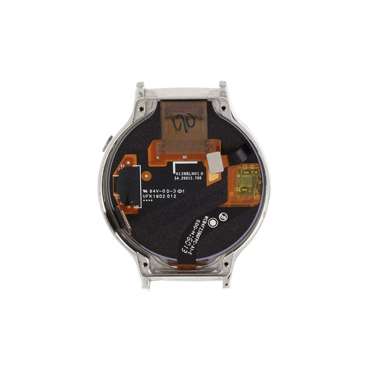 OEM LCD Screen and Digitizer Assembly with Frame for Huawei Watch 2015 1.4" - Silver