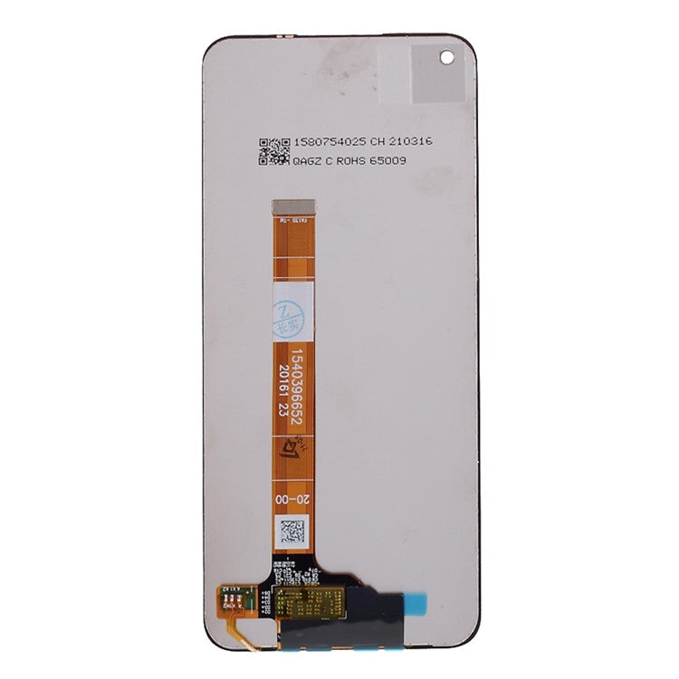 For OPPO A52 LCD Screen and Digitizer Assembly Spare Replacement Part (without Logo) - Black
