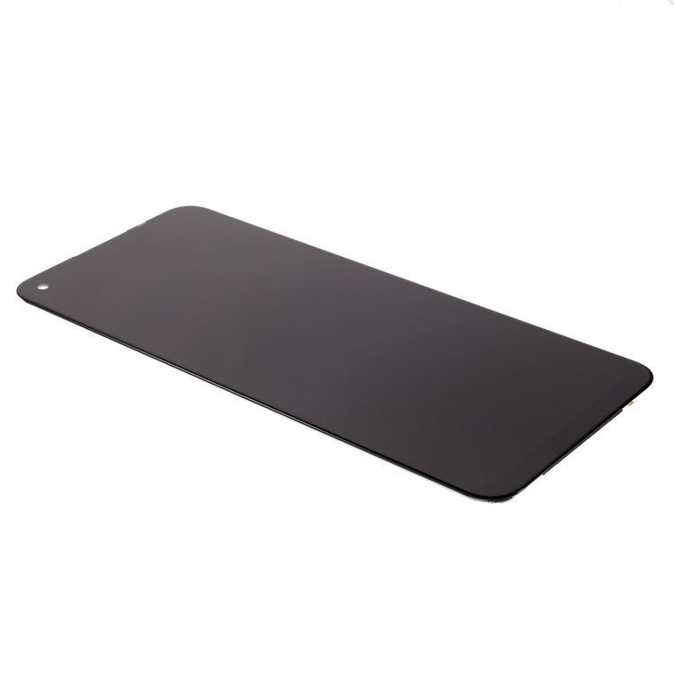 For OPPO A32 / A53 4G / A33 (2020) / A53s LCD Screen and Digitizer Assembly Spare Replacement Part (without Logo)- Black