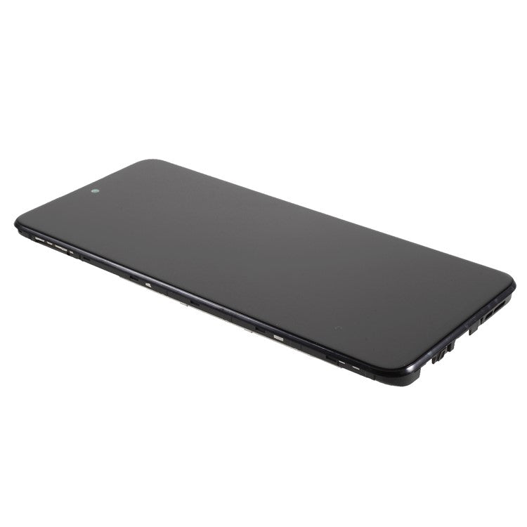 LCD Screen and Digitizer Assembly + Frame Part (Without Logo) for Honor 10X Lite