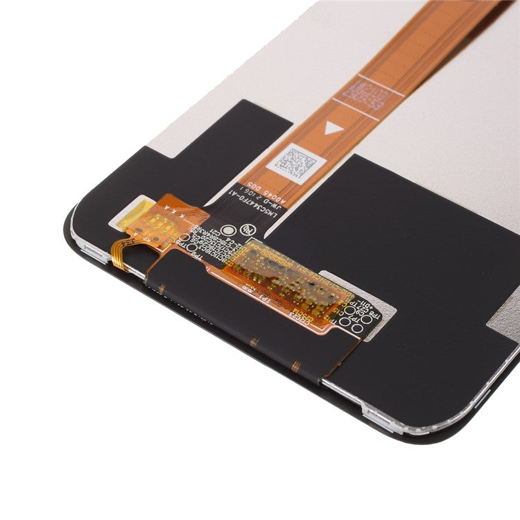 OEM LCD Screen and Digitizer Assembly Part for Realme C25 - Black