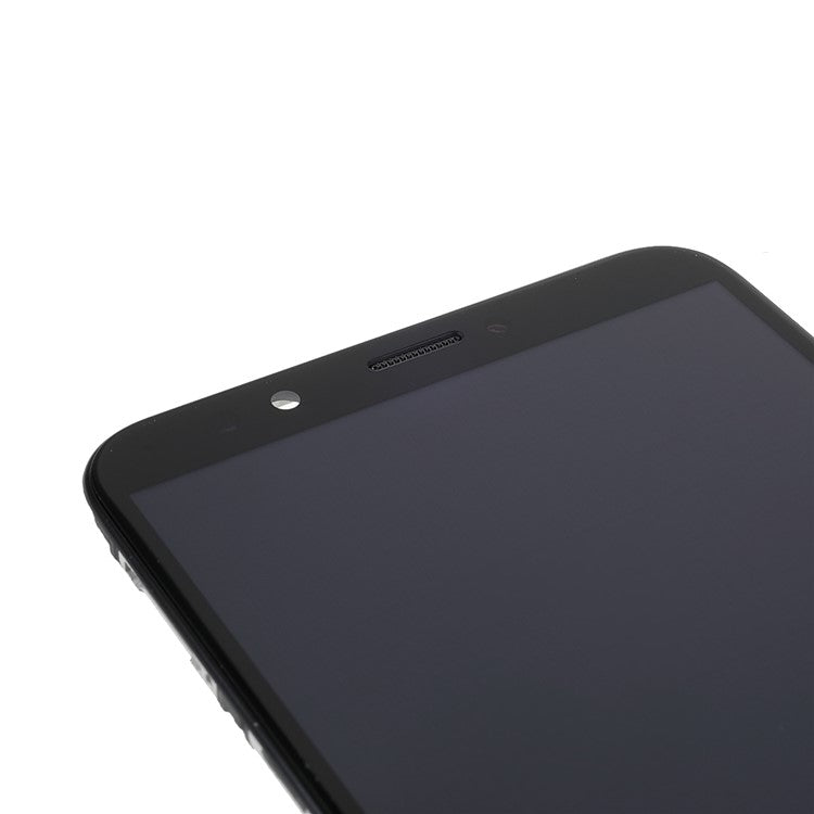 Grade B LCD Screen and Digitizer Assembly + Frame Replacement Part for Huawei Y7 (2018) / Y7 Prime (2018) / Y7 Pro (2018) - Black
