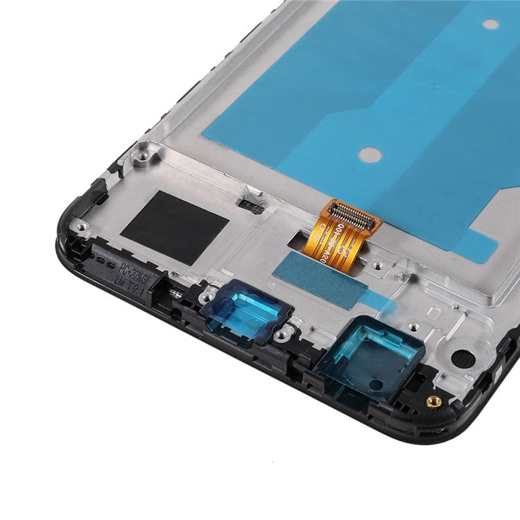 Grade B LCD Screen and Digitizer Assembly + Frame Replacement Part for Huawei Y7 (2018) / Y7 Prime (2018) / Y7 Pro (2018) - Black