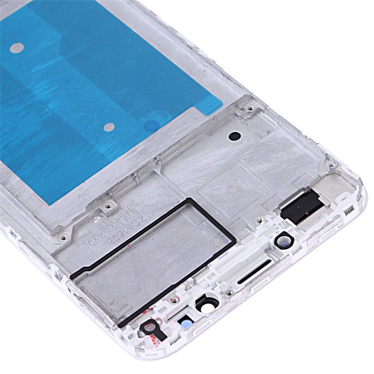 Grade B LCD Screen and Digitizer Assembly + Frame Replacement Part for Huawei Y7 (2018) / Y7 Prime (2018) / Y7 Pro (2018) - White