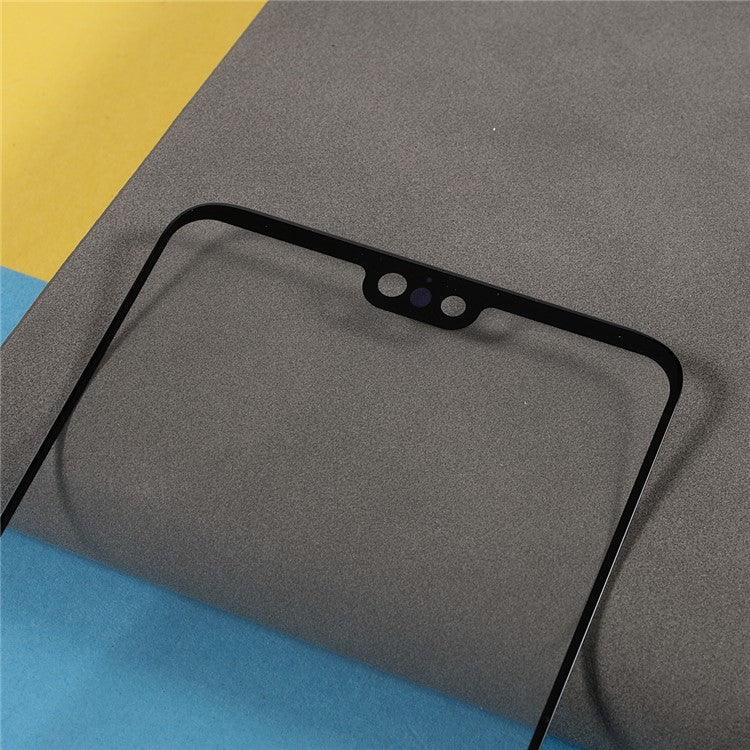 Screen Glass Lens + OCA Adhesive Replacement [with Fingerprint Bracket] for Huawei P20