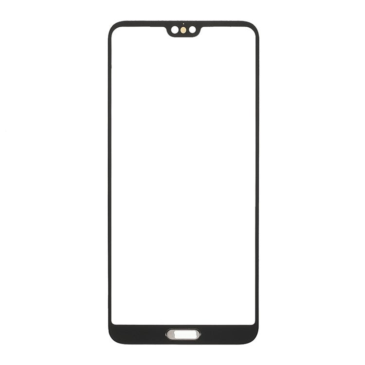 Front Outer Lens Glass Screen Replacement Repair Part (with Fingerprint Bracket) for Huawei P20 Pro