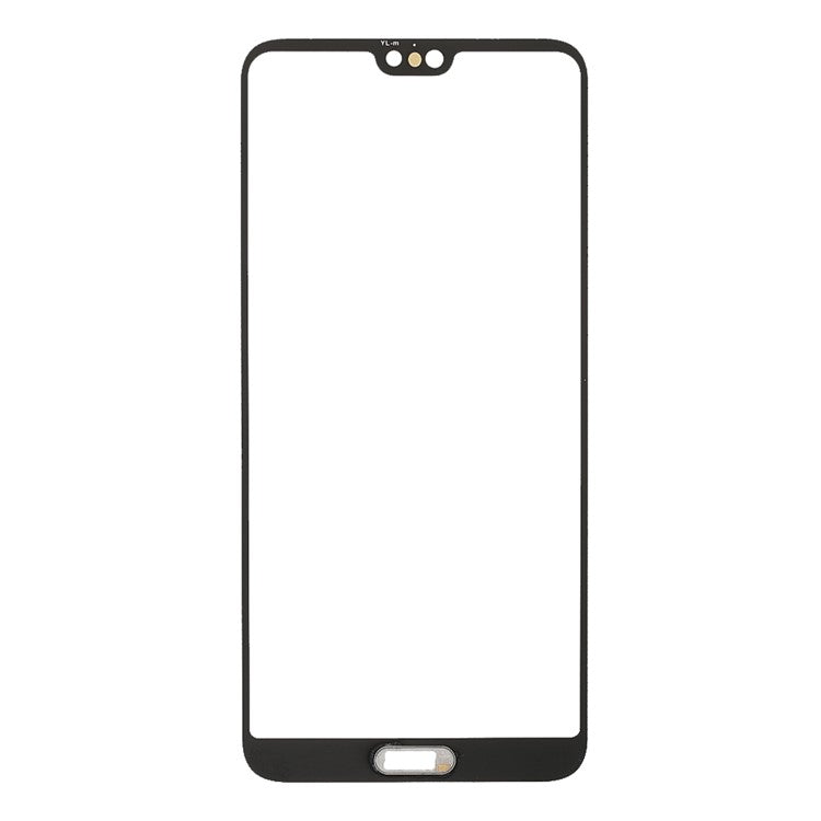 Front Outer Lens Glass Screen Replacement Repair Part (with Fingerprint Bracket) for Huawei P20 Pro