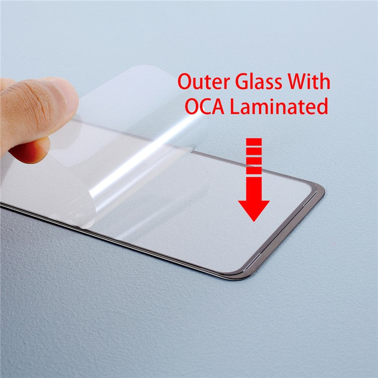 Replacement Front Outer Screen Glass Lens Cover + OCA Adhesive for OnePlus 8 Pro