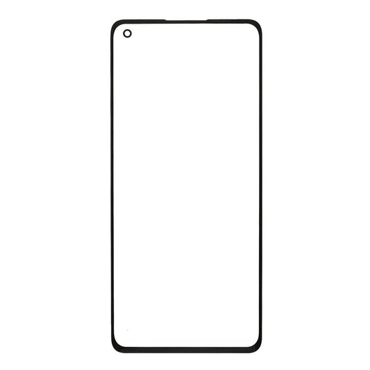 LCD Display Panel Front Outer Glass Lens + OCA Adhesive Replacement for Oppo Reno5 Pro 5G
