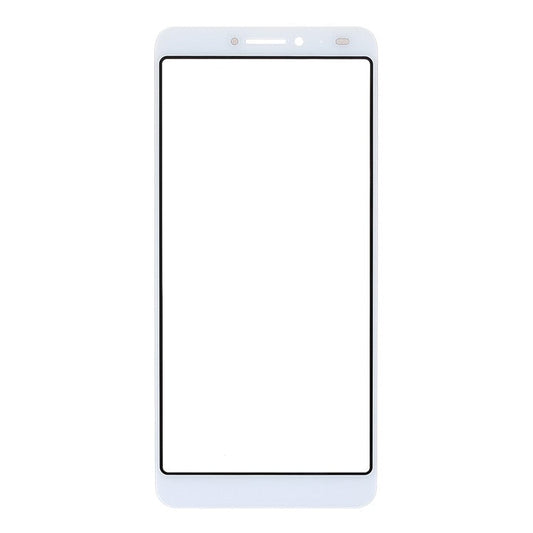 Front Screen Glass Lens Replace Part (without logo) for Alcatel 3v 2018 5099 - White