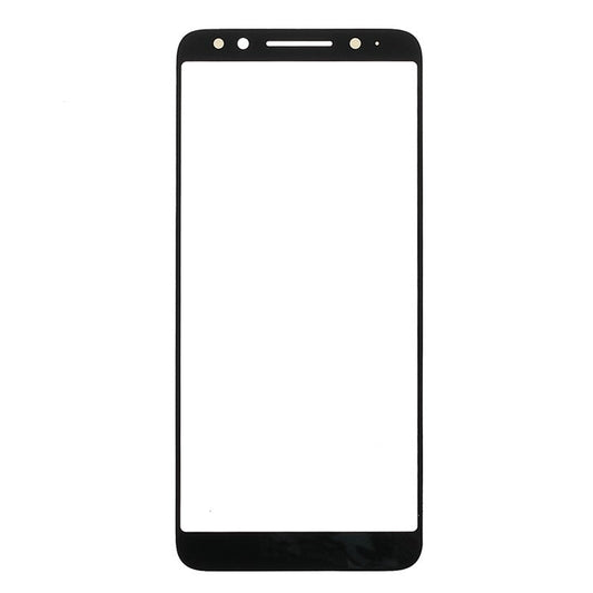 Front Screen Glass Lens Replacement Part (without logo) for Alcatel 3X (2018) 5058