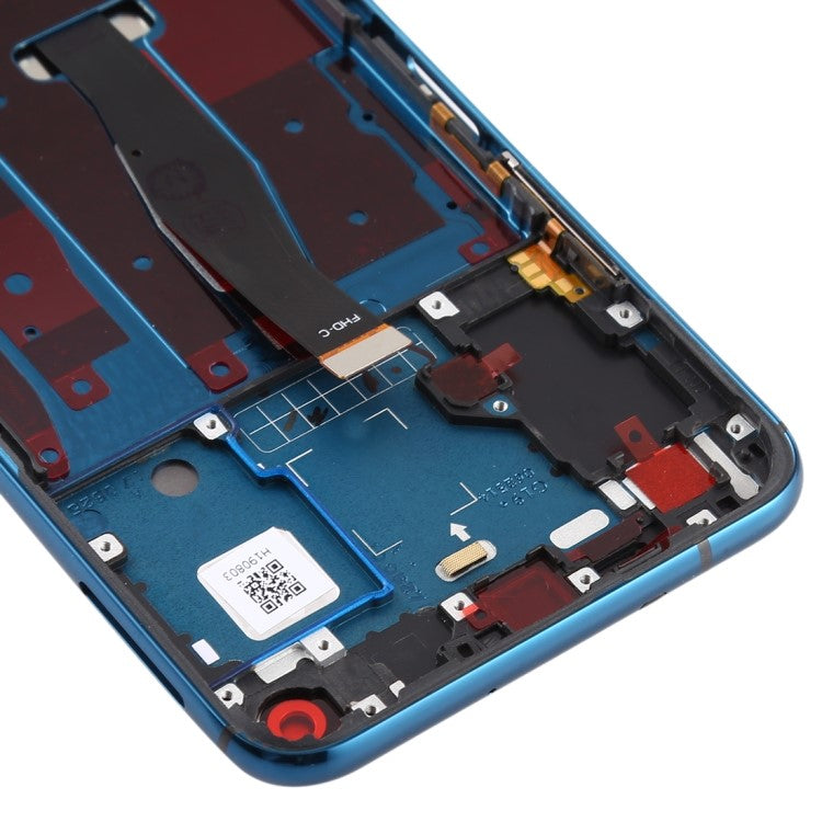 Grade B LCD Screen and Digitizer Assembly + Frame Replacement (without Logo) for Honor 20 Pro - Blue
