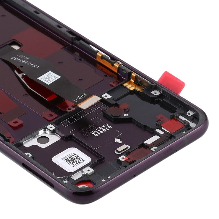 Grade B LCD Screen and Digitizer Assembly + Frame Replacement (without Logo) for Honor 20 Pro - Black