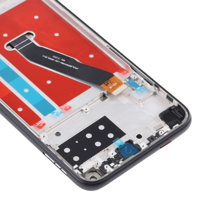 Grade B LCD Screen and Digitizer Assembly + Frame Replacement (without Logo) for Honor Play 4T - Black