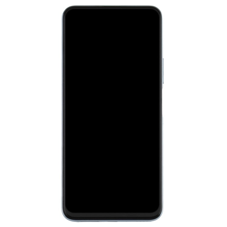 Grade B LCD Screen and Digitizer Assembly + Frame Replacement (without Logo) for Honor X10 5G - Silver