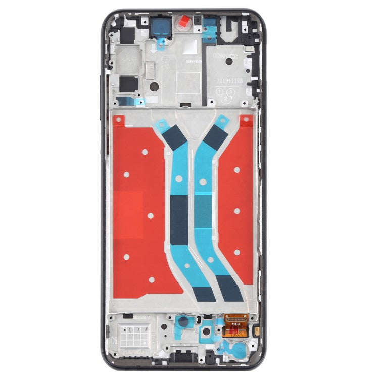 OEM Grade S OLED Screen and Digitizer Assembly + Frame Replacement Part (without Logo) for Huawei P Smart S / Y8p - Midnight Black