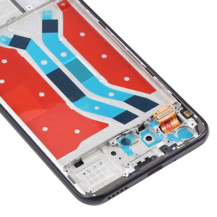 OEM Grade S OLED Screen and Digitizer Assembly + Frame Replacement Part (without Logo) for Huawei P Smart S / Y8p - Midnight Black