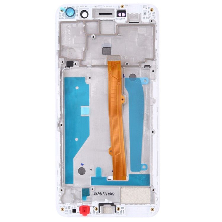 Grade B LCD Screen and Digitizer Assembly + Frame Replacement Part for Huawei Y5 (2017) - White