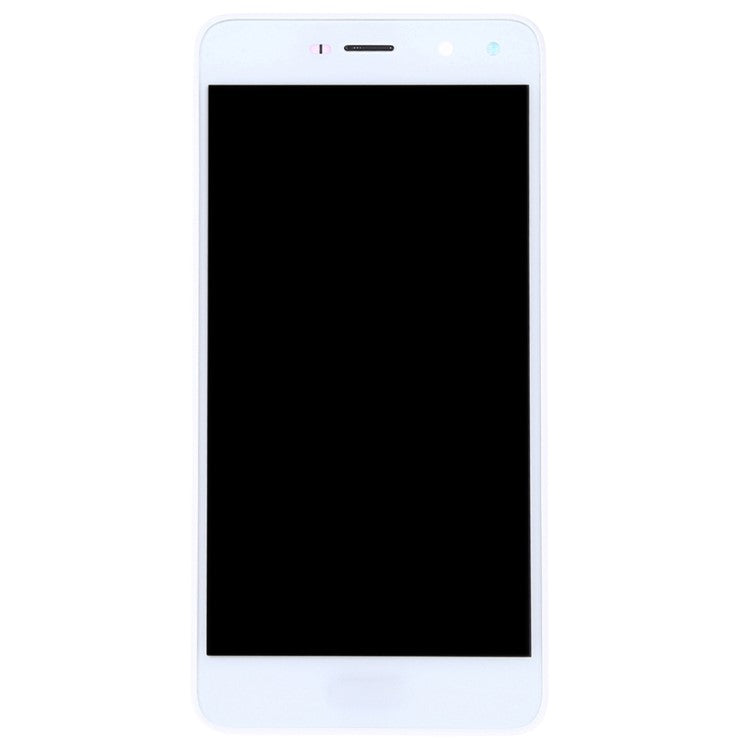 Grade B LCD Screen and Digitizer Assembly + Frame Replacement Part for Huawei Y5 (2017) - White