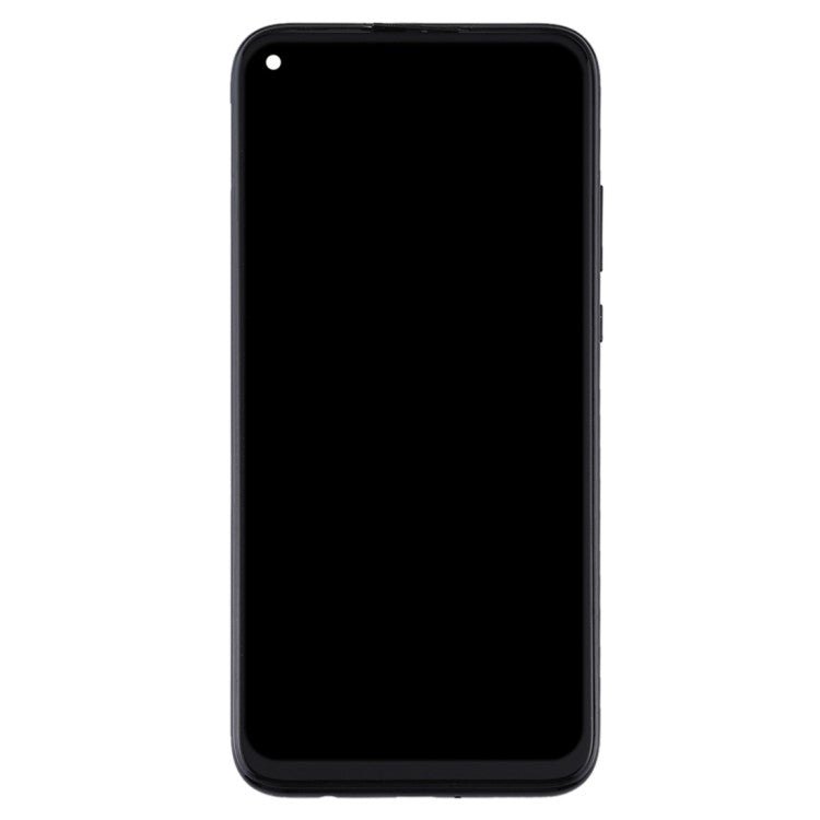 Grade B LCD Screen and Digitizer Assembly + Frame Replacement (without Logo) for Huawei nova 5i - Black