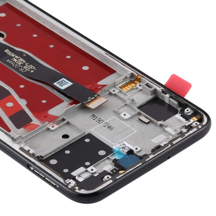 Grade B LCD Screen and Digitizer Assembly + Frame Replacement (without Logo) for Huawei nova 5i - Black