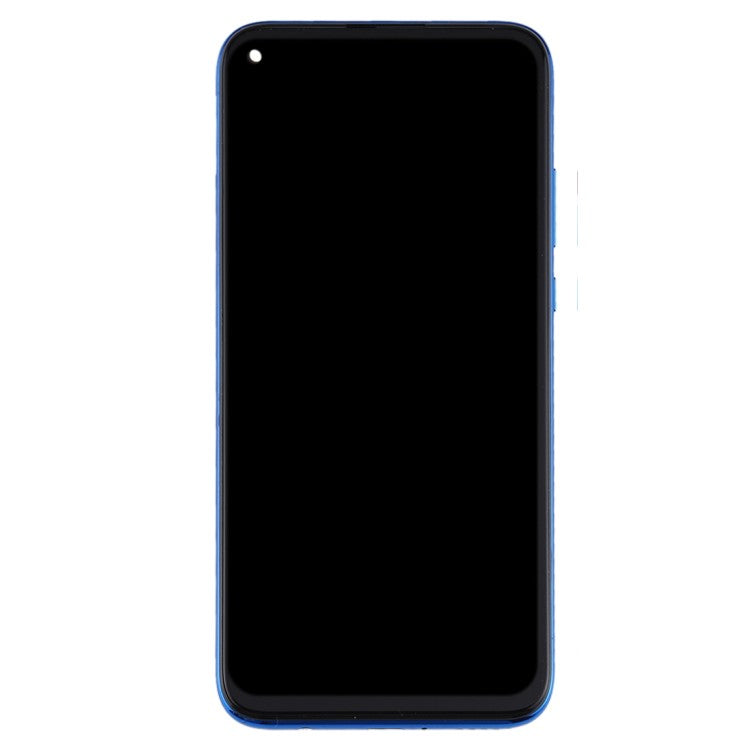 Grade B LCD Screen and Digitizer Assembly + Frame Replacement (without Logo) for Huawei nova 5i - Blue