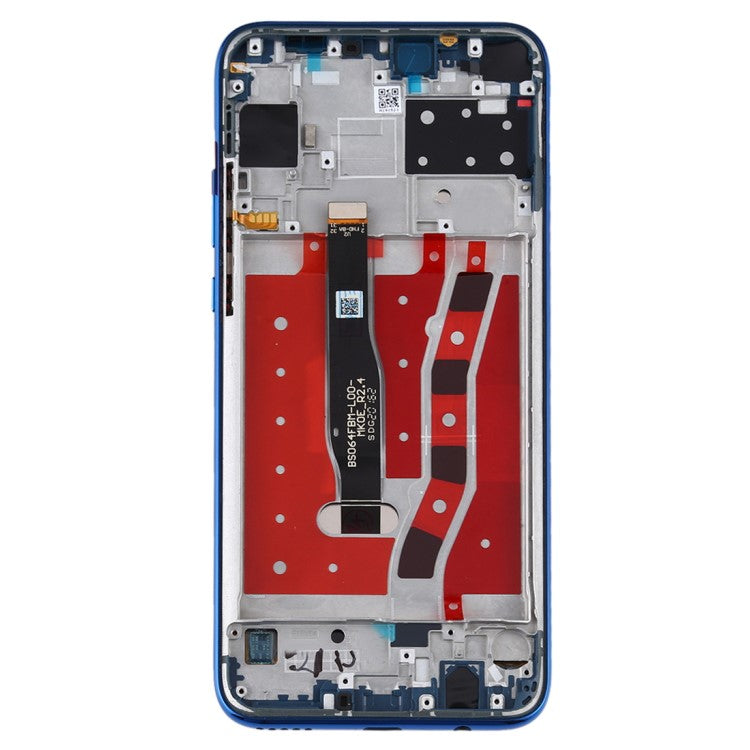 Grade B LCD Screen and Digitizer Assembly + Frame Replacement (without Logo) for Huawei nova 5i - Blue
