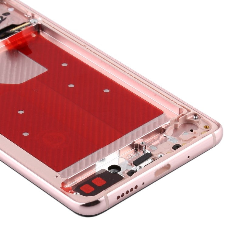 Grade B LCD Screen and Digitizer Assembly + Frame Replacement (without Logo) for Huawei Mate 20 - Pink/Gold