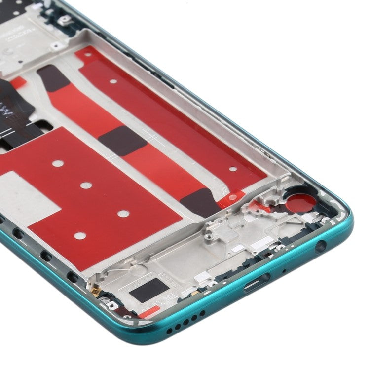 OEM Grade S LCD Screen and Digitizer Assembly + Frame Replacement Part (without Logo) for Huawei nova 7 SE / P40 Lite 5G - Green