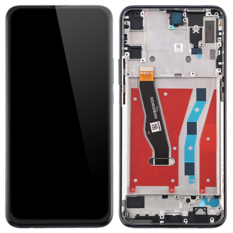 OEM Grade S LCD Screen and Digitizer Assembly + Frame Replacement Part (without Logo) for Huawei P Smart Z / Y9 Prime 2019 - Black