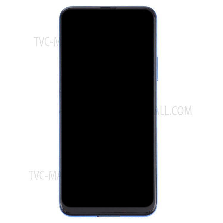 Grade C LCD Screen and Digitizer Assembly + Frame Replacement Part (without Logo) for Huawei P Smart Z / Y9 Prime 2019 - Blue