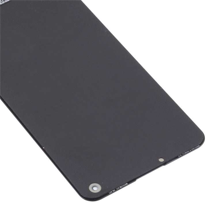 Grade A OEM Disassembly AMOLED Screen and Digitizer Assembly + Frame Part (without Logo) for Realme 8 RMX3085