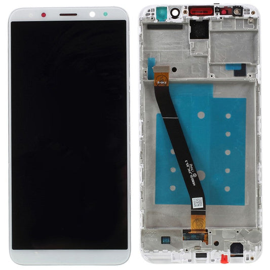 For Huawei Mate 10 Lite Grade B LCD Screen and Digitizer Assembly + Frame Part (without Logo) - White
