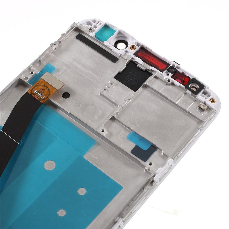 For Huawei Mate 10 Lite Grade B LCD Screen and Digitizer Assembly + Frame Part (without Logo) - White