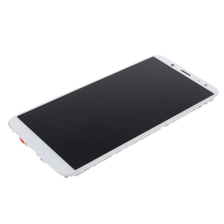 For Huawei Mate 10 Lite Grade B LCD Screen and Digitizer Assembly + Frame Part (without Logo) - White