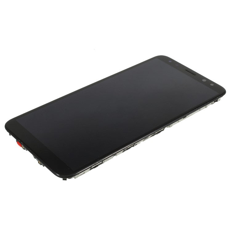 For Huawei Mate 10 Lite Grade B LCD Screen and Digitizer Assembly + Frame Part (without Logo) - Black