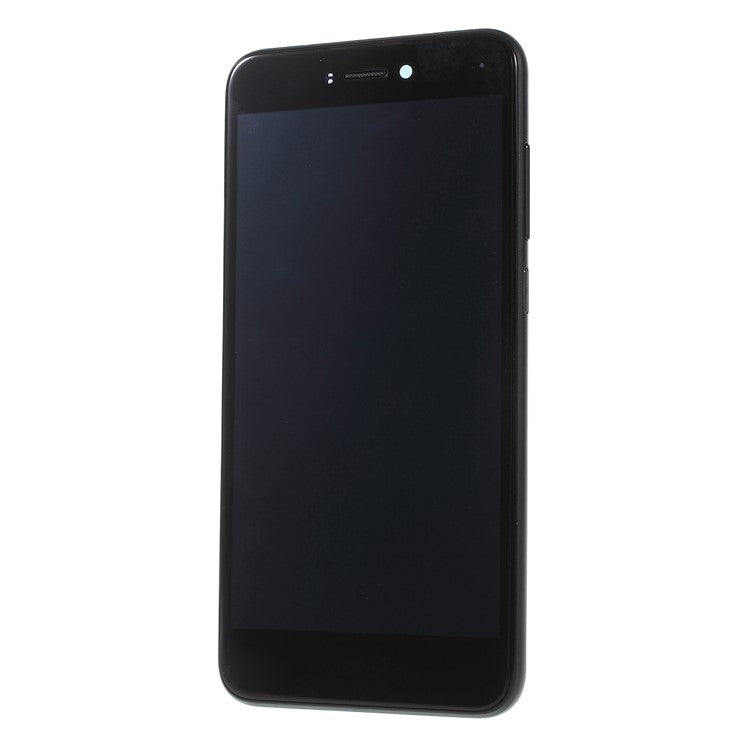 For Huawei P8 Lite (2017)/Honor 8 Lite Grade B LCD Screen and Digitizer Assembly + Frame Part (without Logo) - Black