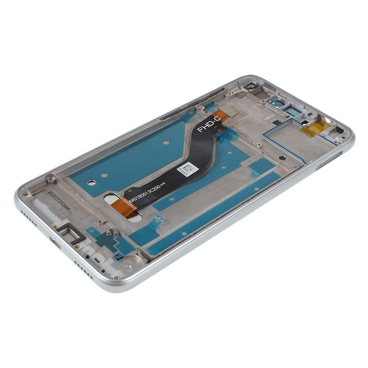 For Huawei P8 Lite (2017)/Honor 8 Lite Grade B LCD Screen and Digitizer Assembly + Frame Part (without Logo) - White