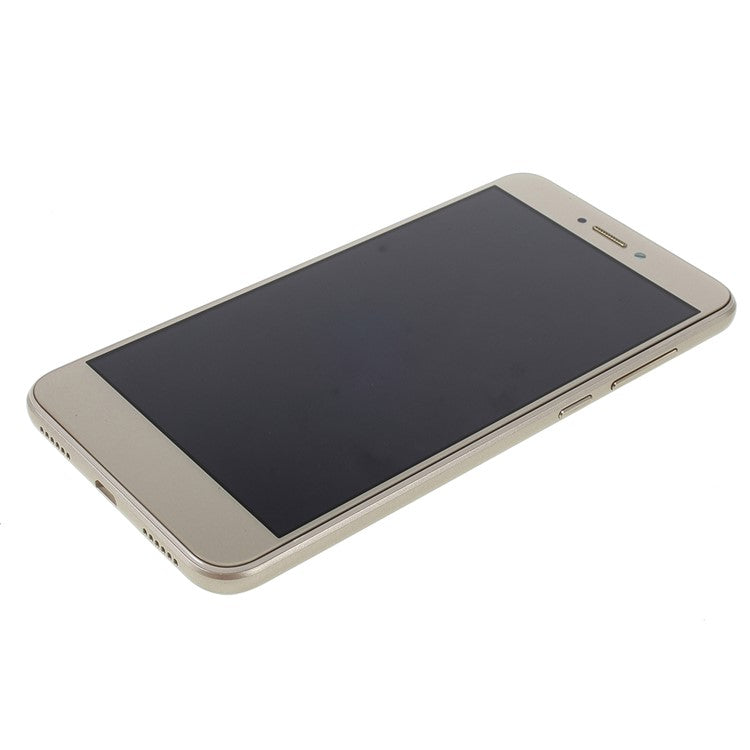 For Huawei P8 Lite (2017)/Honor 8 Lite Grade B LCD Screen and Digitizer Assembly + Frame Part (without Logo) - Gold