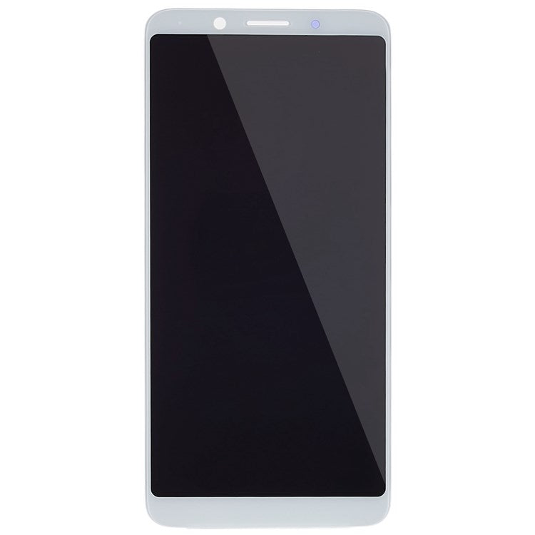 For Oppo A73/F5 Grade C LCD Screen and Digitizer Assembly Replacement Part (without Logo) - White