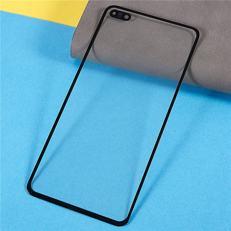 For Huawei P40 Grade C Screen Glass Lens + OCA Adhesive Replacement (without Logo)