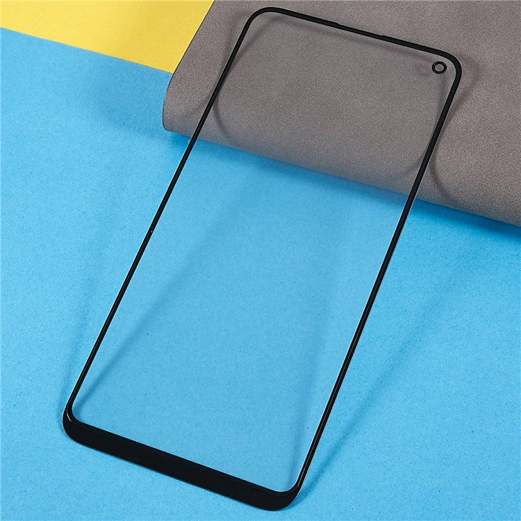 For Huawei Enjoy 10 Grade C Screen Glass Lens + OCA Adhesive Replacement (without Logo)